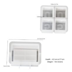 Christmas Day Countdown Mold Set - Rectangular