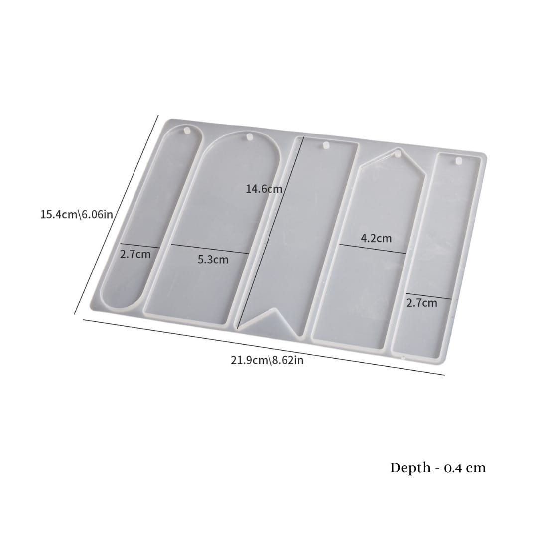 5 in 1 Book Mark Mold