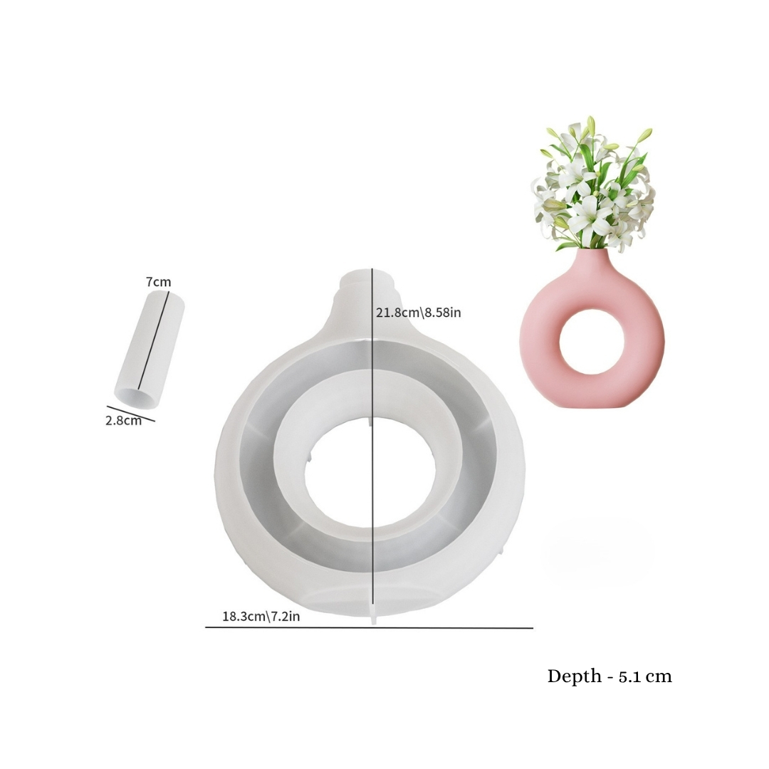 Blush Loop Flower Vase Mold