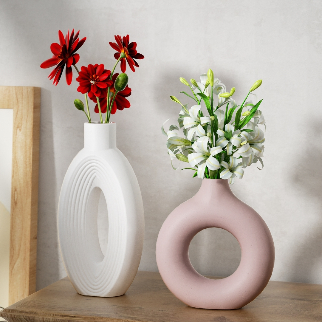 Blush Loop Flower Vase Mold - Image 3