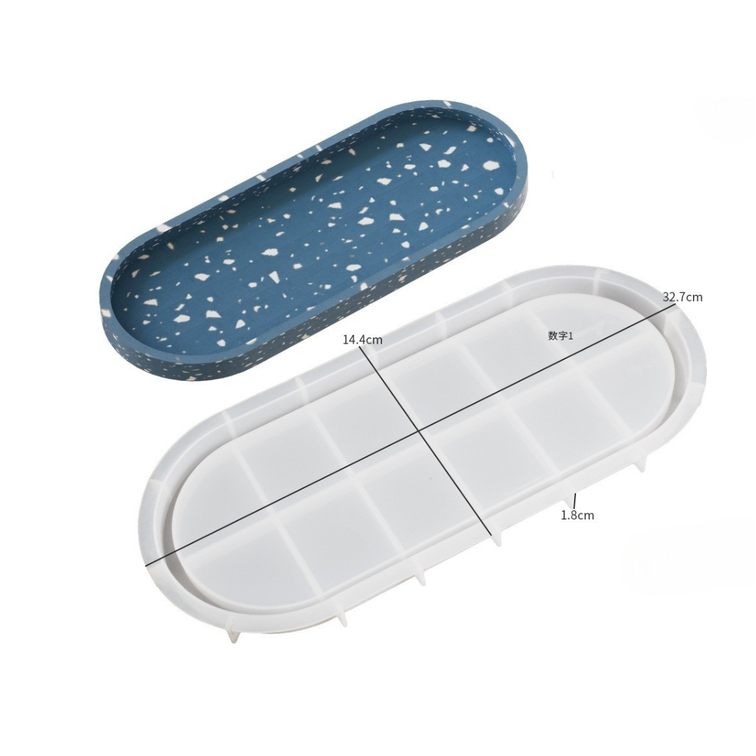 Oval Tray Mold (12.8")