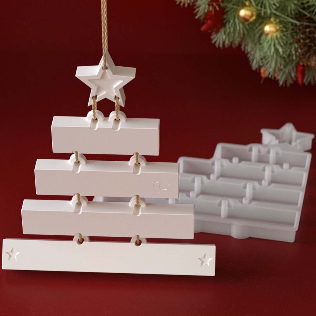 Christmas Door Tag Mold - Image 3