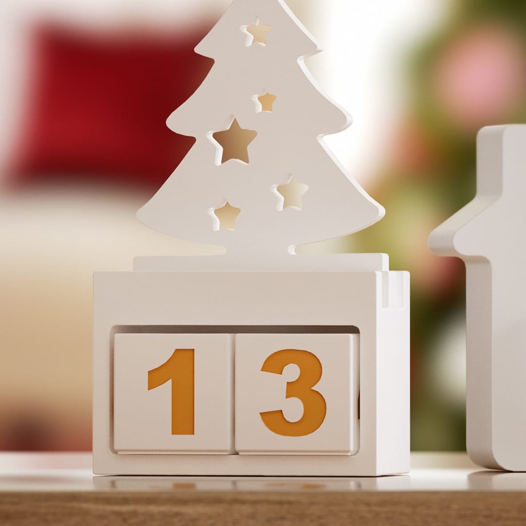Christmas Day Countdown Mold Set - Rectangular - Image 3