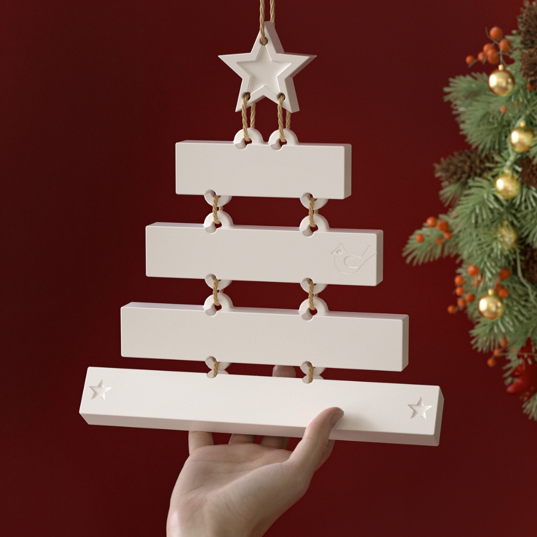 Christmas Door Tag Mold - Image 2