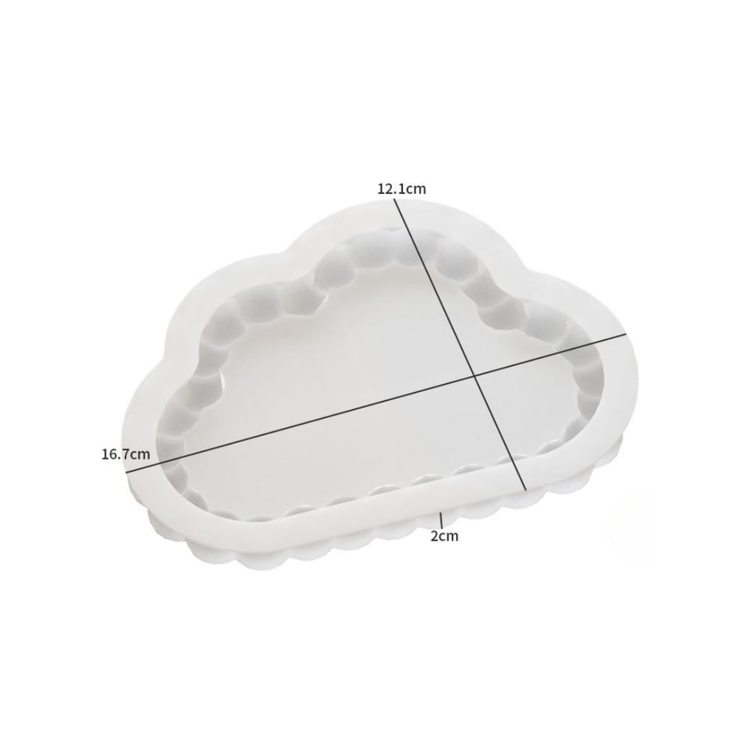 Cloud Bubble Coaster Mold