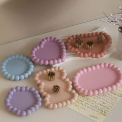 Alternative view of Round Bubble Coaster Mold