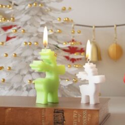 Alternative view of Deer Candle Mold - Small