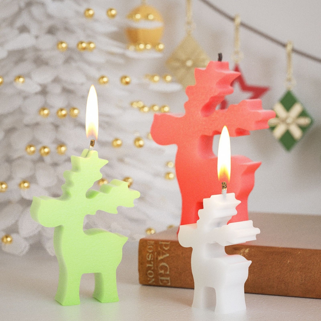 Deer Candle Mold - Large - Image 3