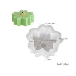 Cherry Blossom Flower Candle Mold