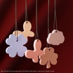 Alternative view of 6 Cavity Four-Clover Pendant - Keychain Mold