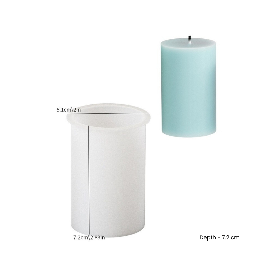 Cylindrical Pillar Candle Mold