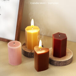 Alternative view of Hexagon Pillar Candle Mold