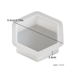 Hexagon Candle Mold - S
