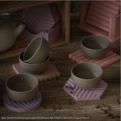 Alternative view of Square Honeycomb Texture Mold