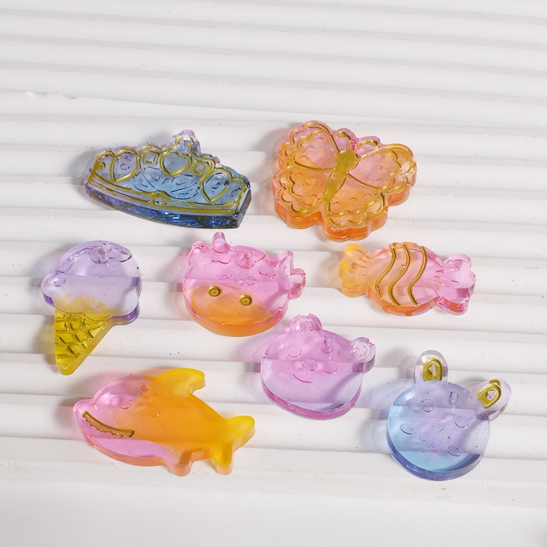 6 Animal Keychain-Pendant Mold - Image 2