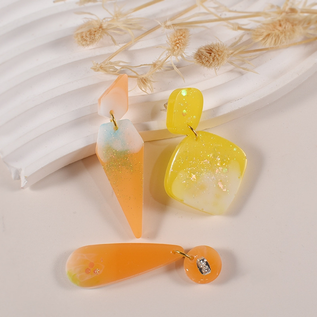 Hexagon Earring Mold - Image 2