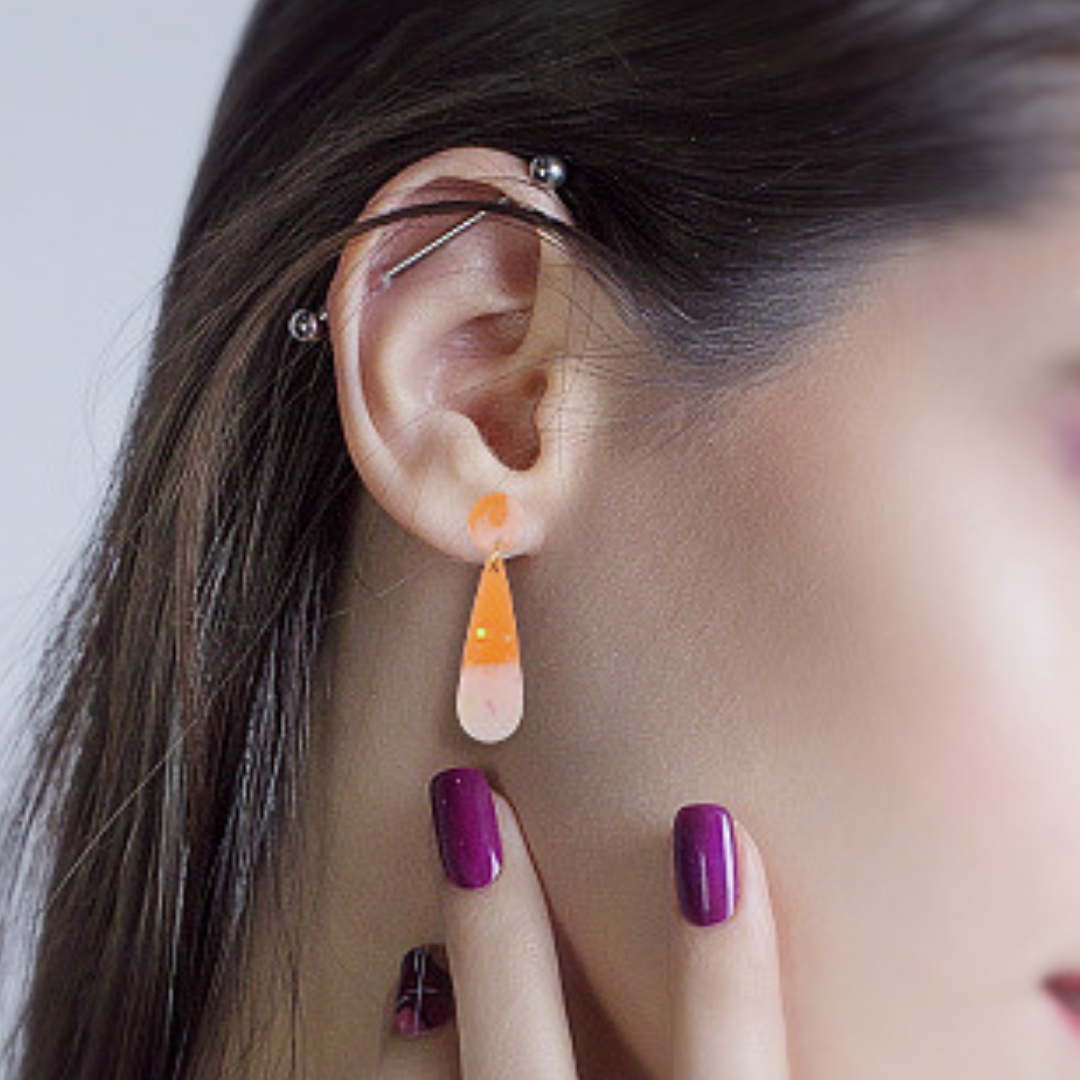 Hexagon Earring Mold - Image 10