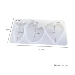 Heart Pallet Keychain Tag Mold