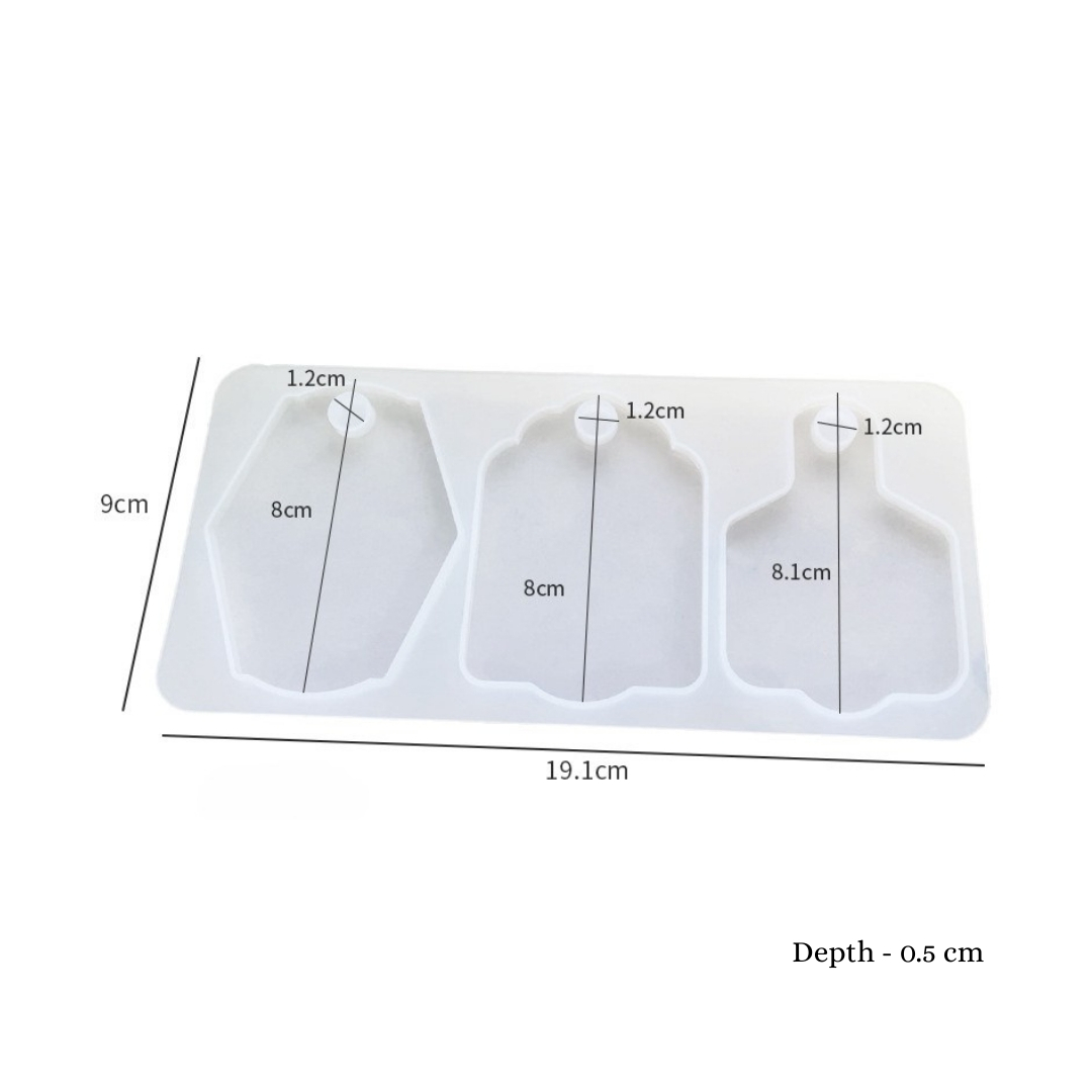 Trinity Keychain Tag Mold