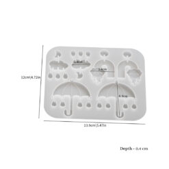 Umbrella Cloud Pendant Mold