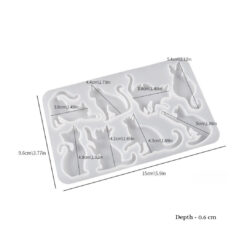 Kitten Keychain Mold