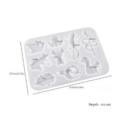 Reptiles Keychain Mold