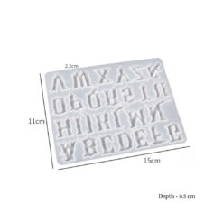 Gothic Letters Mold - Small