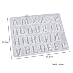 Gothic Letters Mold - Big