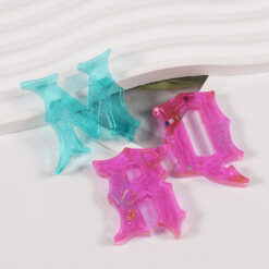 Alternative view of Gothic Letters Mold - Big