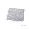 Rounded Doodle Letters Mold - Small