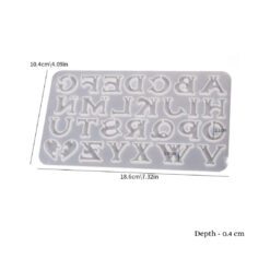 Royal Victorian Letters Mold