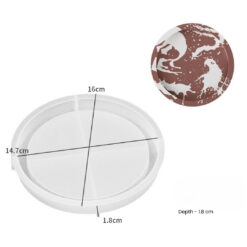 Small Round Tray Mold - 6"