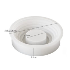 Round Step T-Light Holder