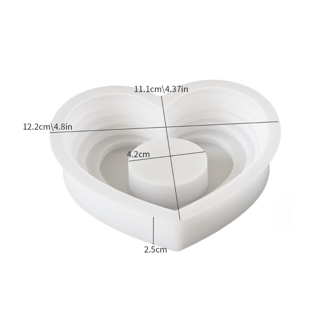 Heart Step T-Light Holder