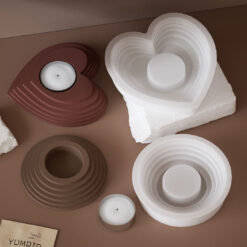 Alternative view of Round Step T-Light Holder