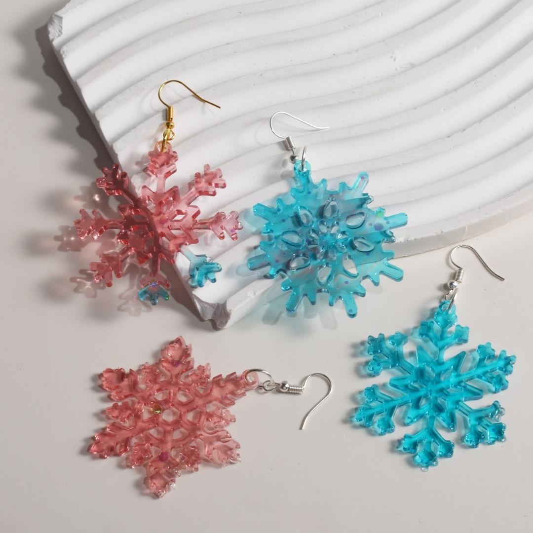 Snowflakes Earring-Keychain Mold - A - Image 3