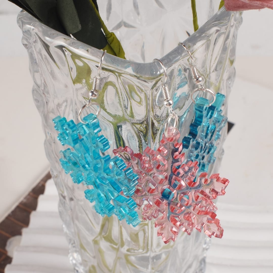 Snowflakes Earring/Keychain Mold - B - Image 6