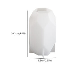 Tall Hexa Facet Candle - Pen Holder Mold