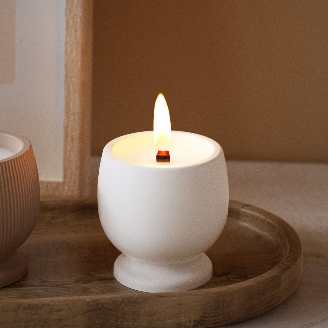 Smooth Glass Candle Mold - Image 2