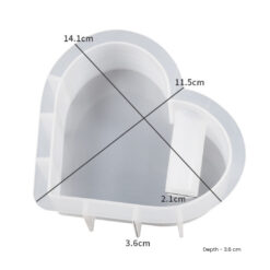 Heart Vase Mold
