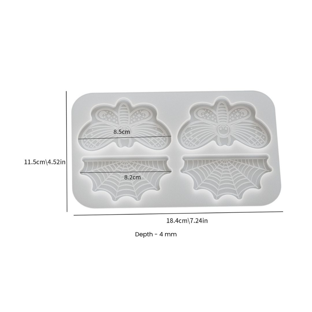 Butterfly - Spider Hairpin Mold