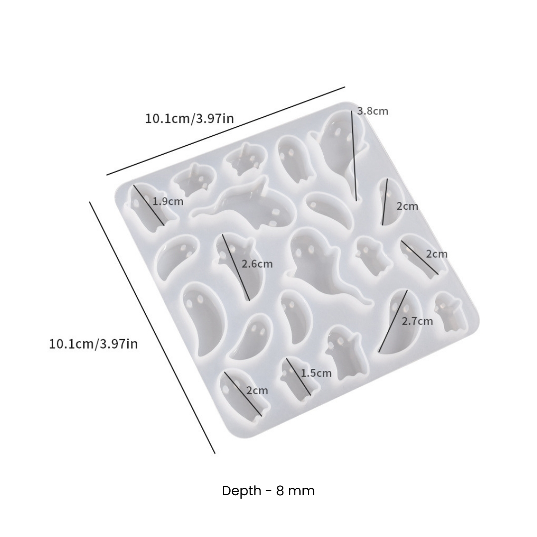 Ghost Emblishment Mold