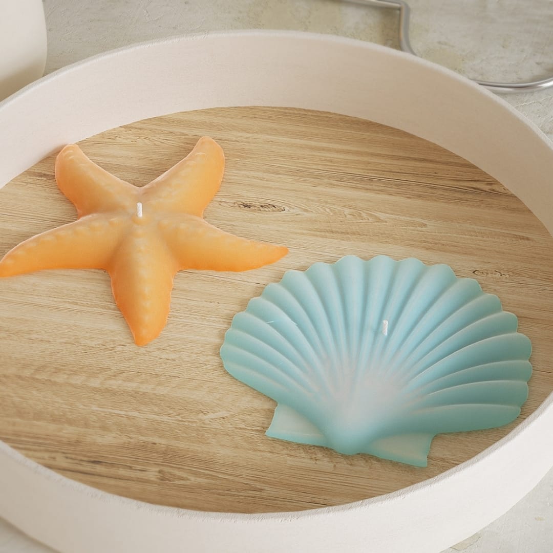 Sea Pearl Shell Candle Mold - Image 3