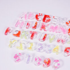 Alternative view of Mini Alphabet Keychain Mold - HV