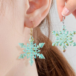 Alternative view of 9 Snow Earring Mold