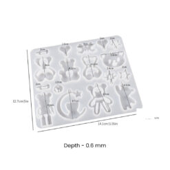 Cute Bear Keychain Mold