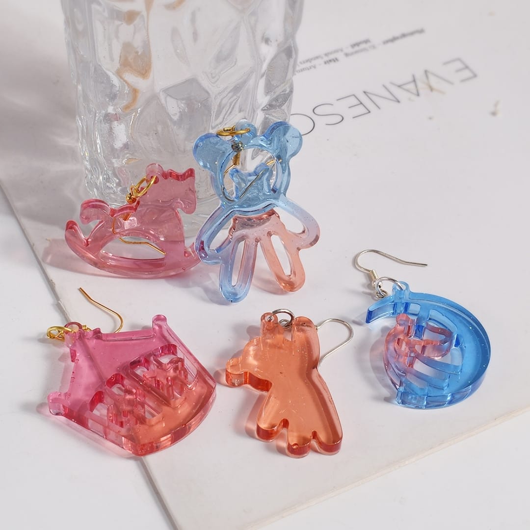 Cute Bear Keychain Mold - Image 2