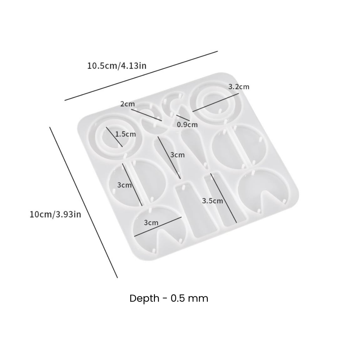 Geometric Earring - A