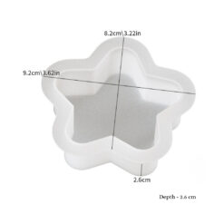 Rounded Star Candle Mold