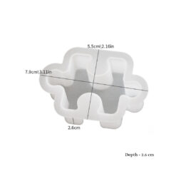 Jigsaw Candle Mold
